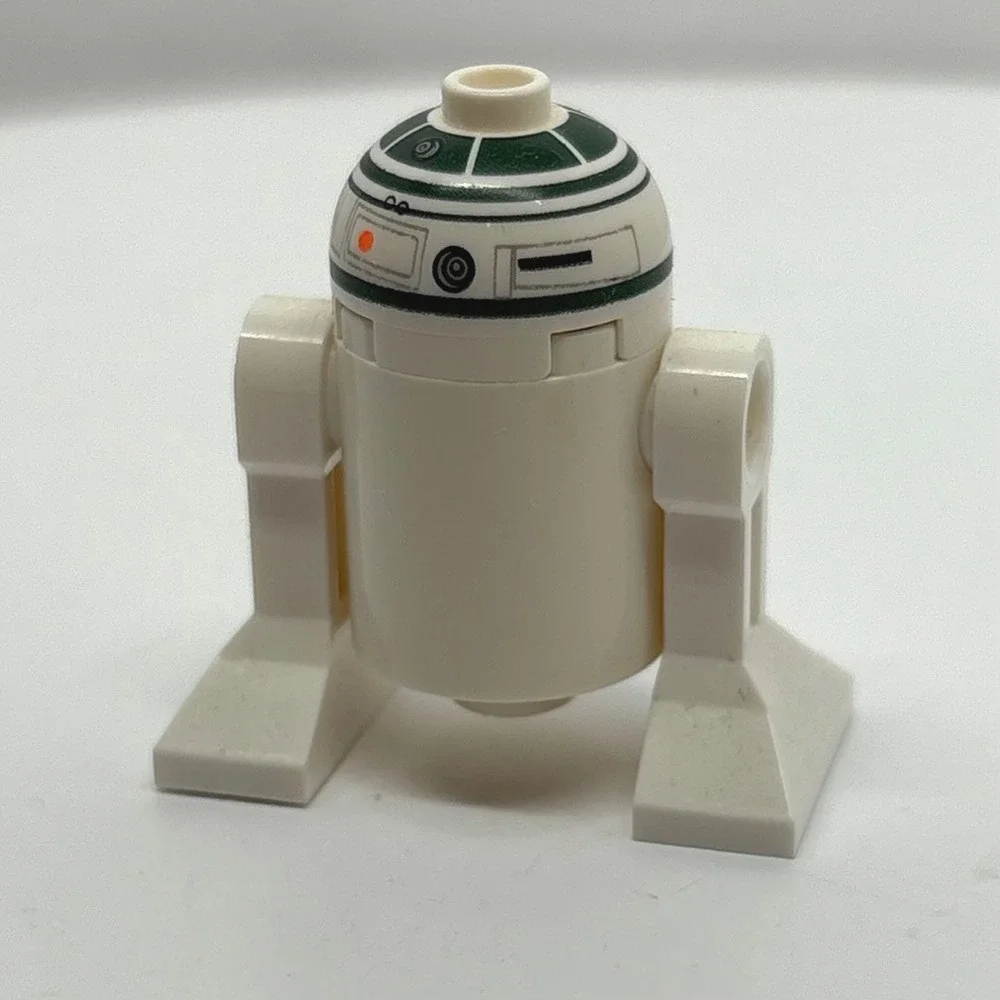 LEGO Star Wars Minifigure Astromech Droid White with Dark Green Dome Blank Body